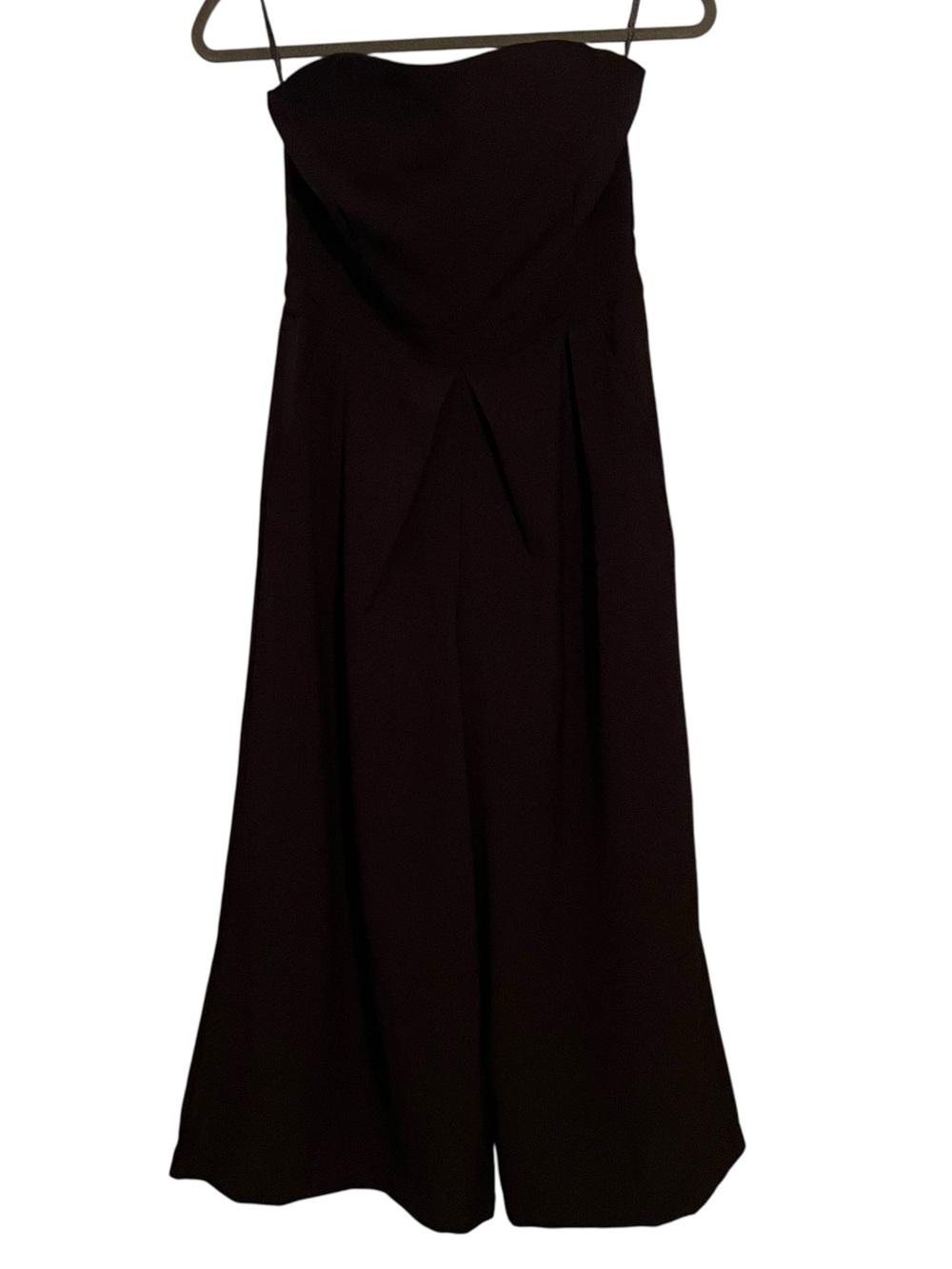 Black Strapless Jumper Size M